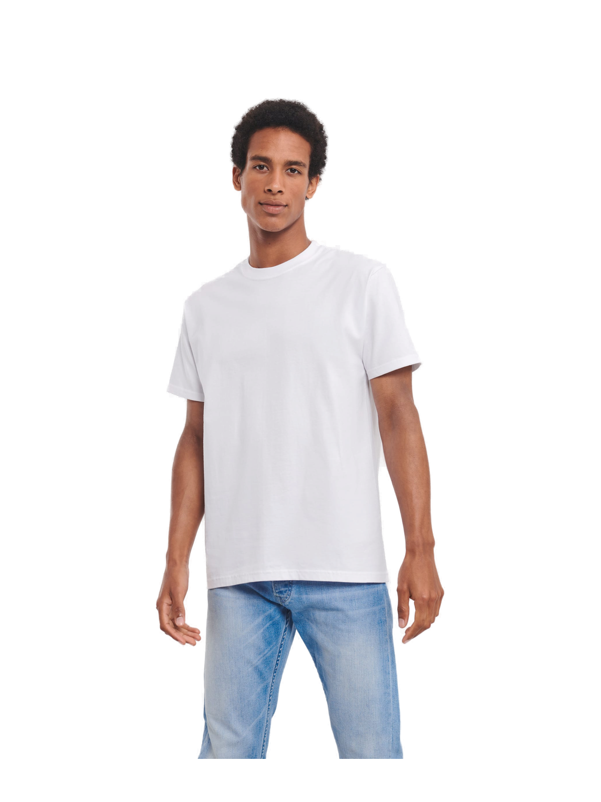 RUZT215 - Camiseta Authentic heavyweight — portada manual con modelo